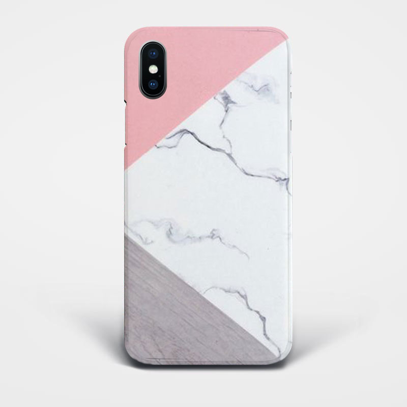 marble splice iphone case