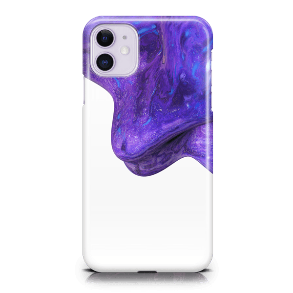 Amorphous white-iPhone Case