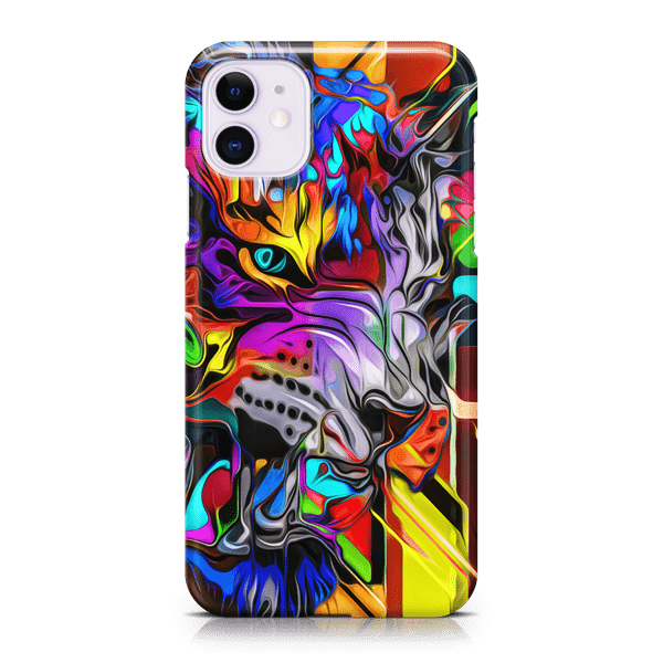 Jungle King Abstract iPhone Case