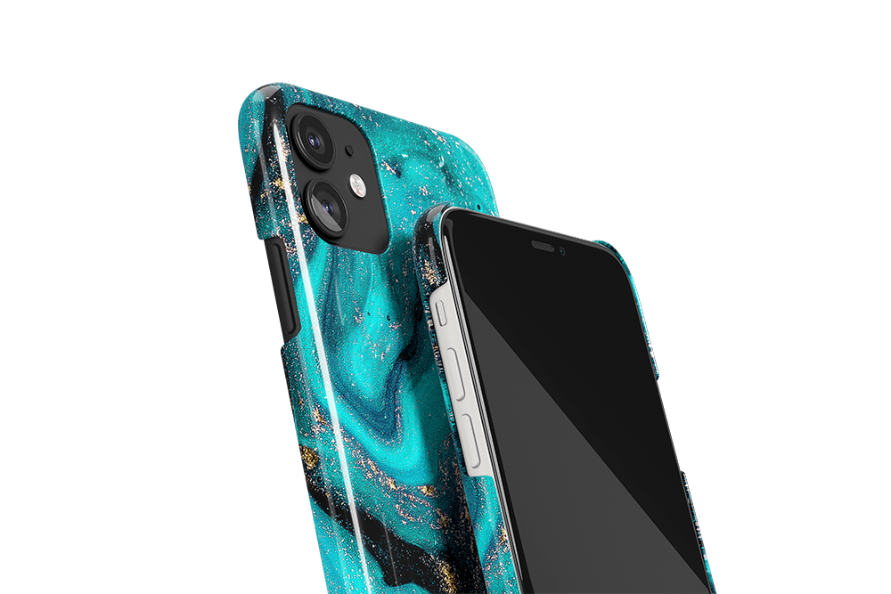 Tourquoise Galaxy Phone Case