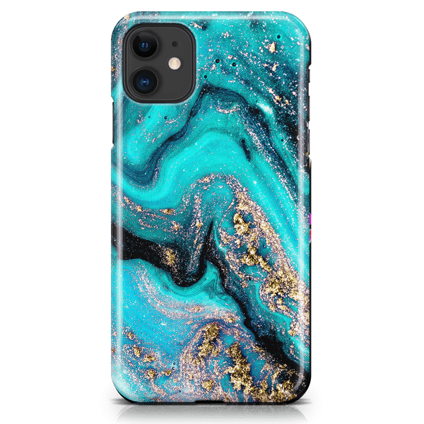 Tourquoise Galaxy iPhone Case