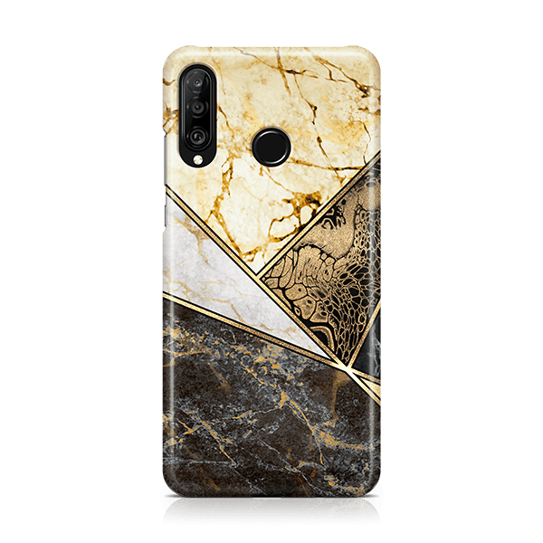 Geometric Marble-Huawei-Case