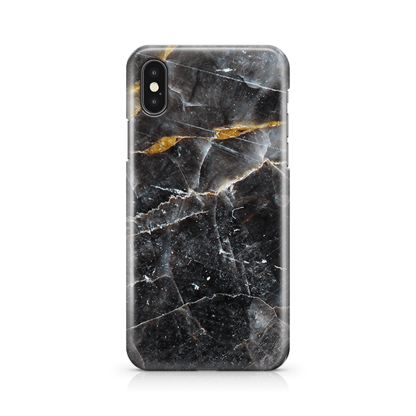 Noir Marble iphone x case
