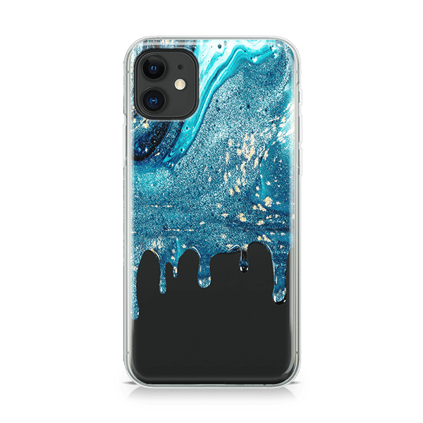 Blue Stardust iphone 11 case