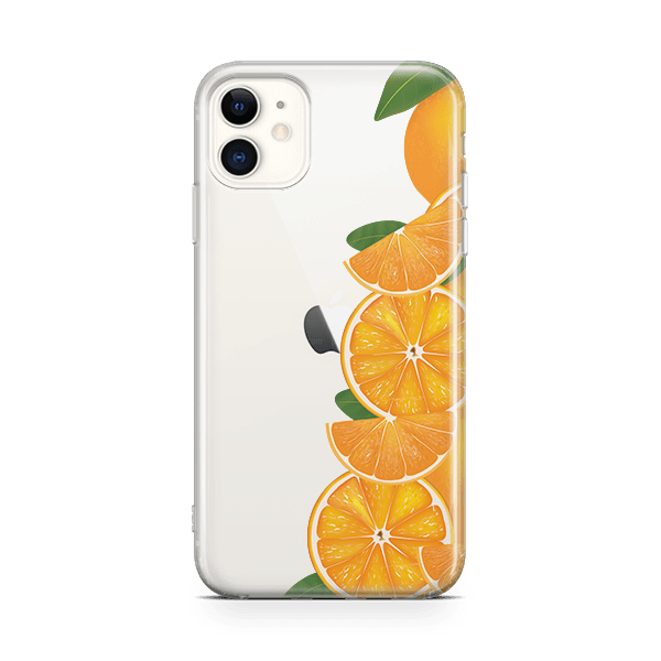 Orange Love iPhone 11 soft case