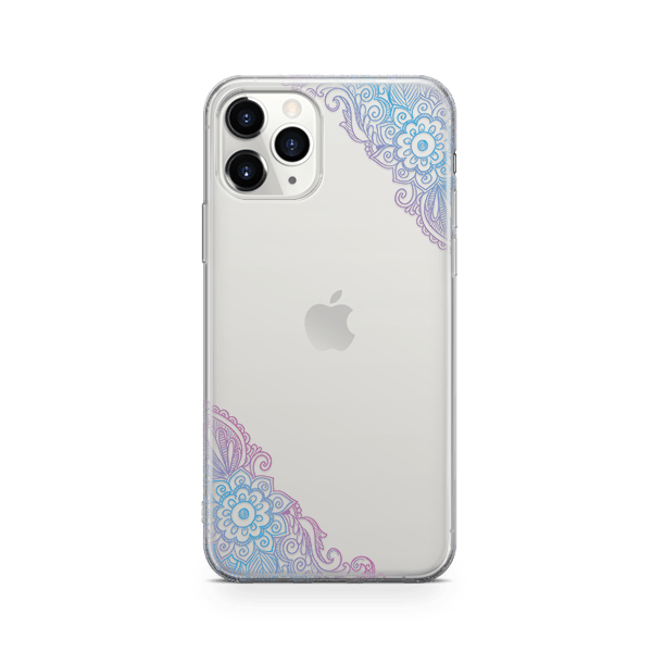 Aqua Mandala iPhone 11 pro Case