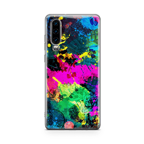 Abstract Splatter iPhone Case