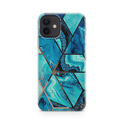 Electroplate Ocean Huawei iPhone 12 Case