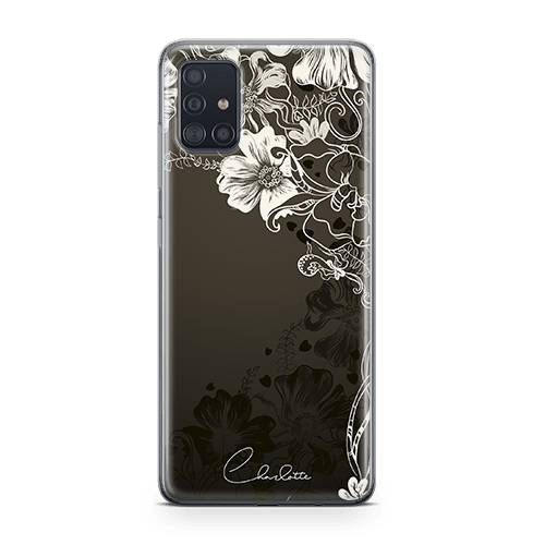 Floral Filigree Samsung Galaxy a51 Case