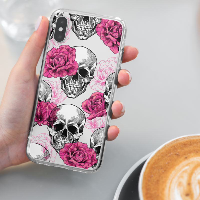 Pink-Skull-Phone-Case