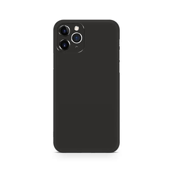 Liquid Silicone iPhone 11 Pro case- Black