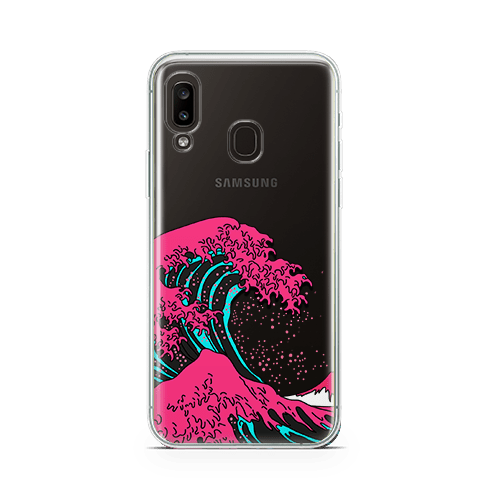 Neon Wave Galaxy iphone 12 Case
