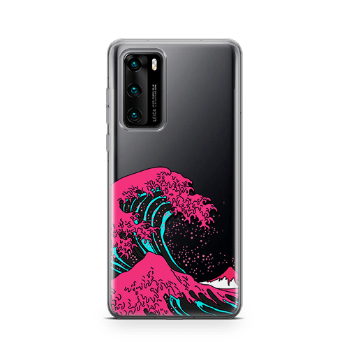 Neon Wave Galaxy iphone 12 Case