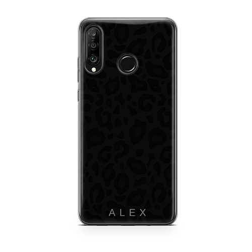 Noir Leopard iPhone 13 Case