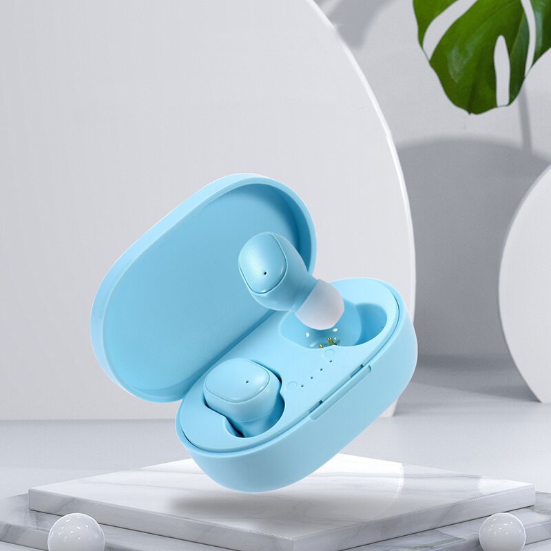 Airpods-A6-Blue-earbuds-case