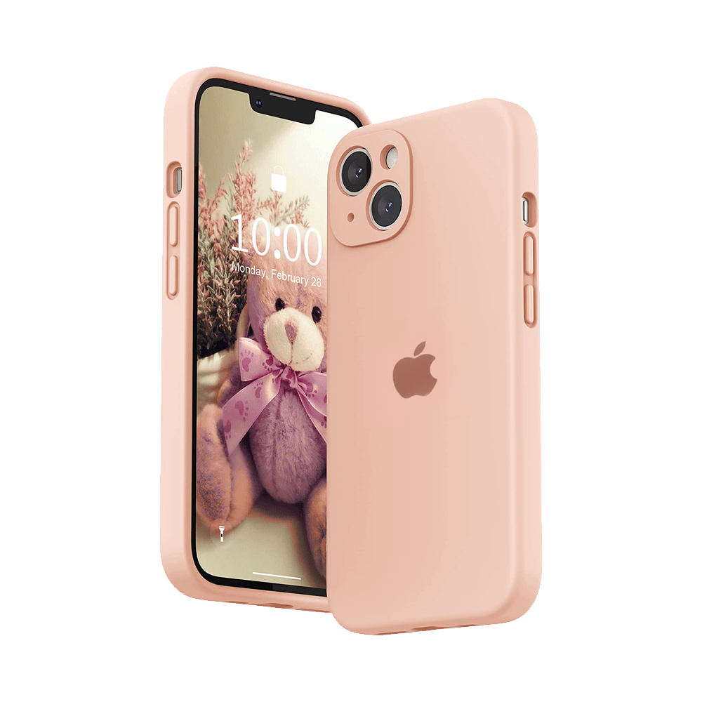 Apple Silicone Pink Case