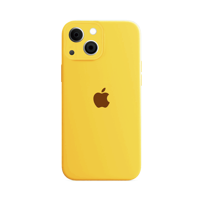 Apple-Silicone-iPhone-13-Case-lemon