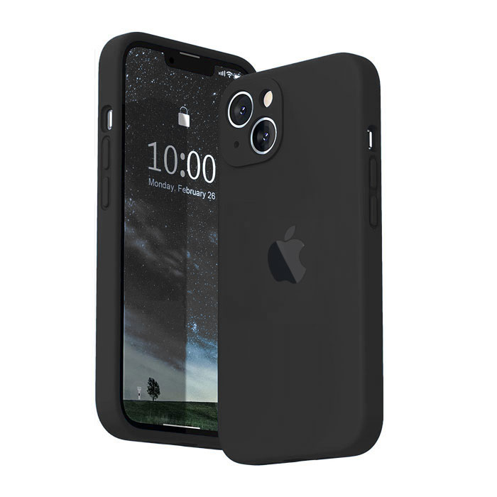 Apple-Silicone-iPhone-13-Case-matte-black