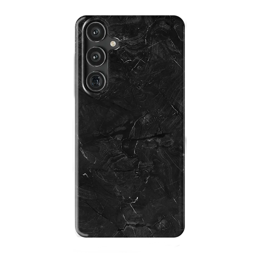 Black Marble Galaxy S24 Cover