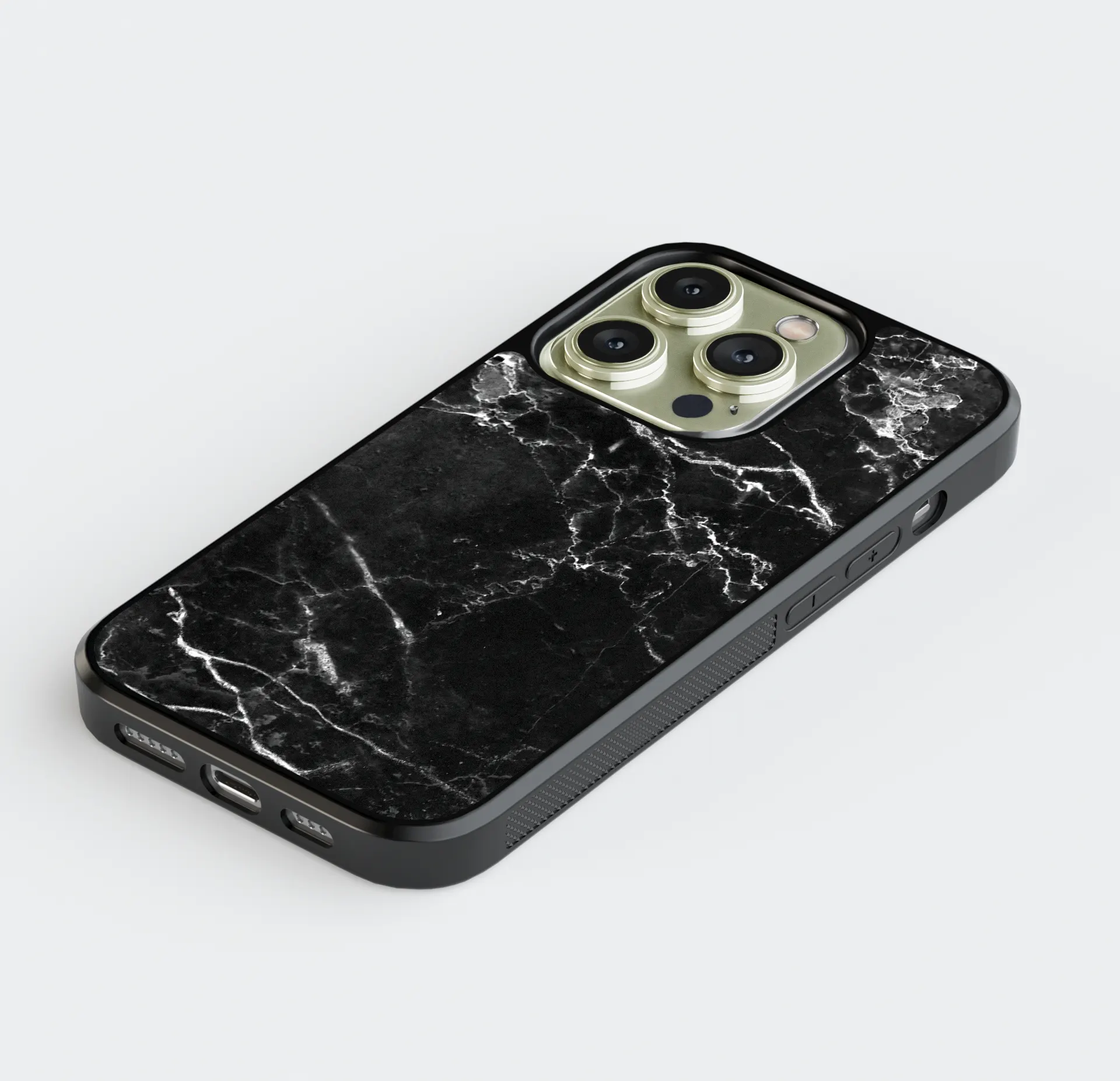 Black Marble iPhone cover