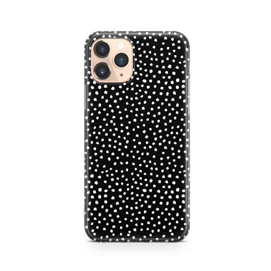 Black Polka iPhone 11 Pro Case