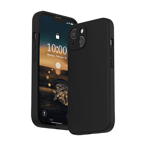 Black-iPhone-13-liquid-Silicone-phone-Case