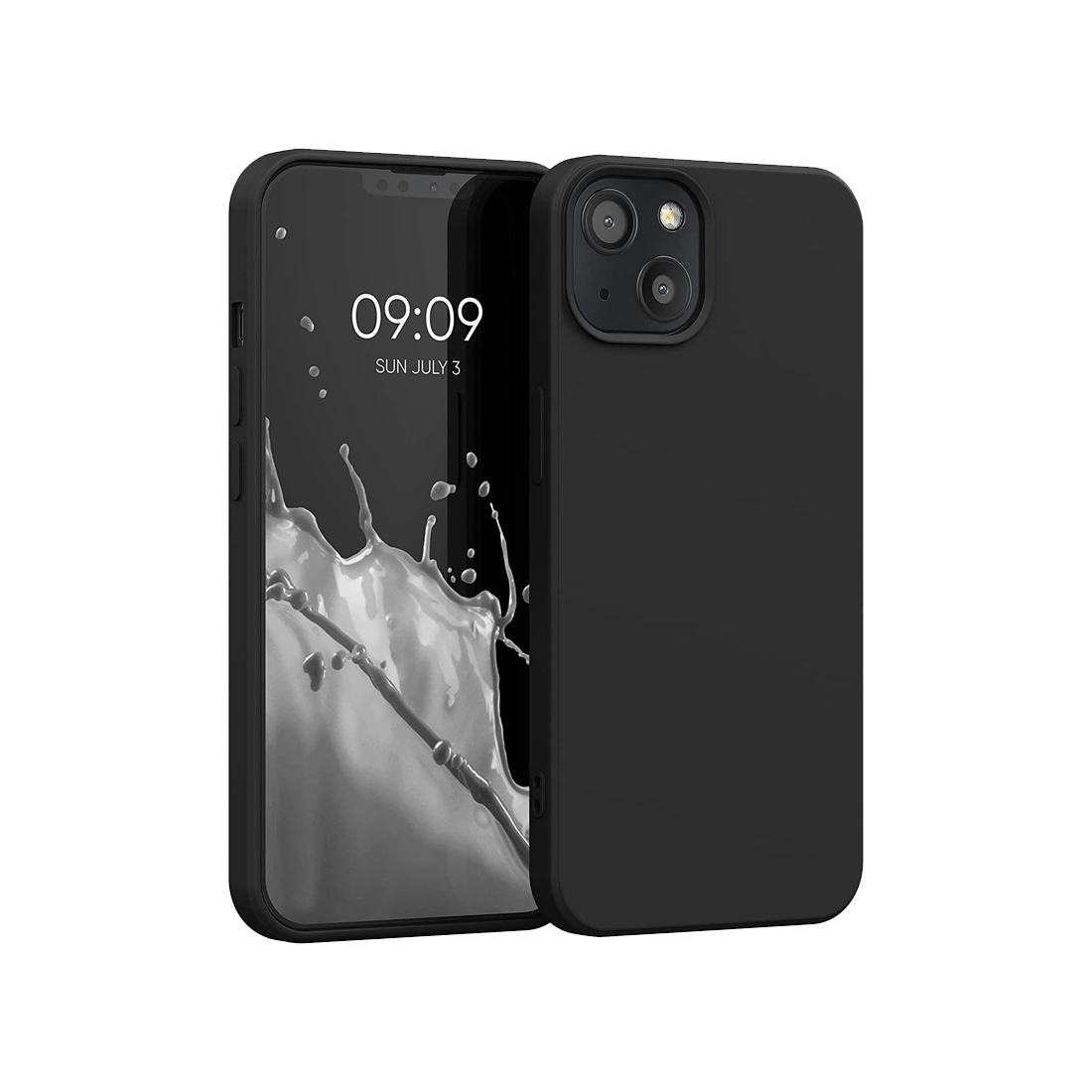 Black-silicone iphone 14 case