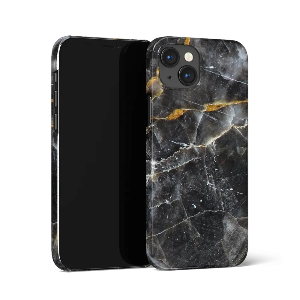 Caramel marble iphone 13 case