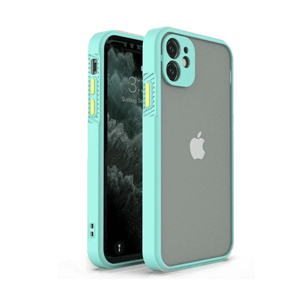 Contrast frame iphone 11 case - mint