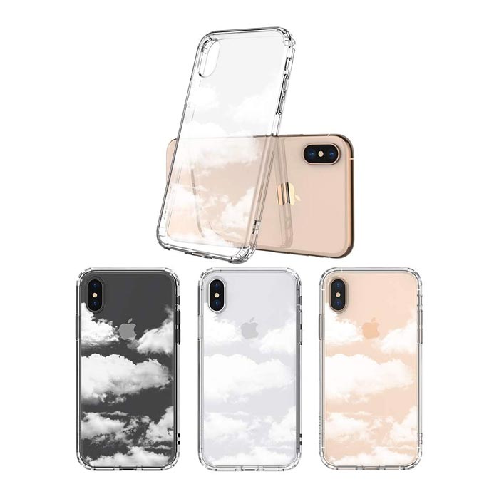 Cloud-skies-iPhone-X-case-all-coloursk