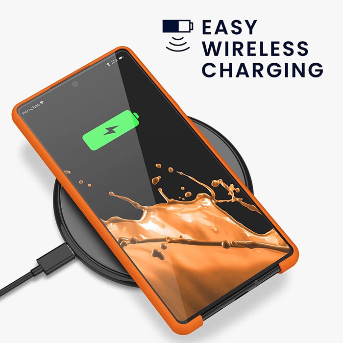Cosmic-Orange-Pixel-6-case-wireless-charging