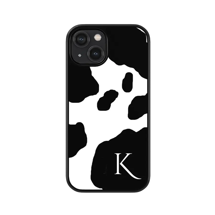 Cow Print Custom iPhone 15 Case