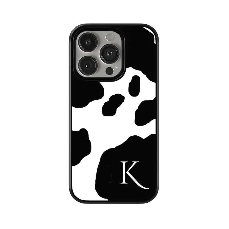 Cow Print Custom iPhone 15 Pro Case