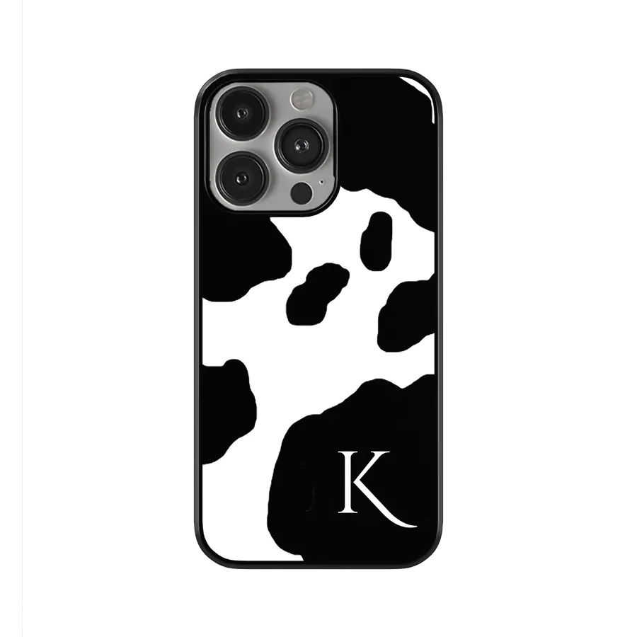 Cow Print Custom iPhone 15 Pro Max Case