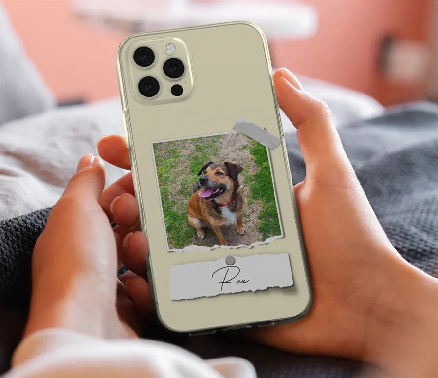 Custom Portrait pet phone case