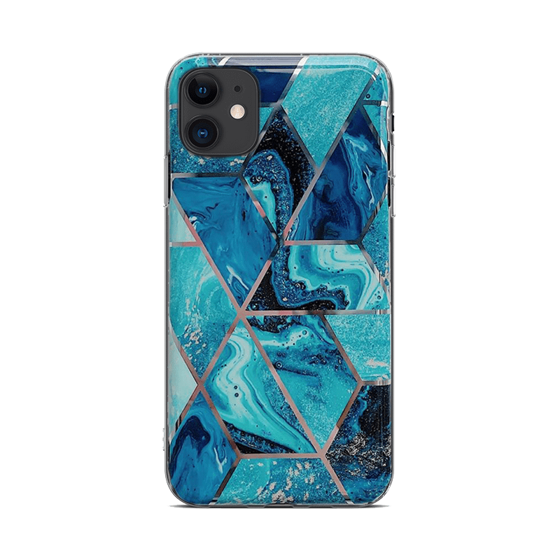 Electroplate-Ocean-iphone-12-case