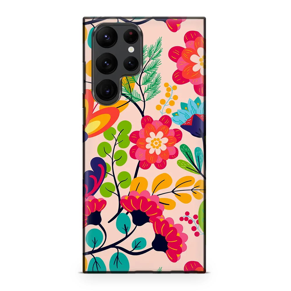 Exotic Bloom Samsung S22 Ultra Case