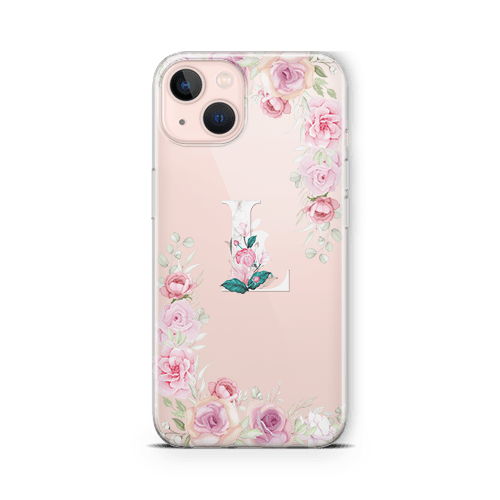 Floral Peach iPhone 13 mini case