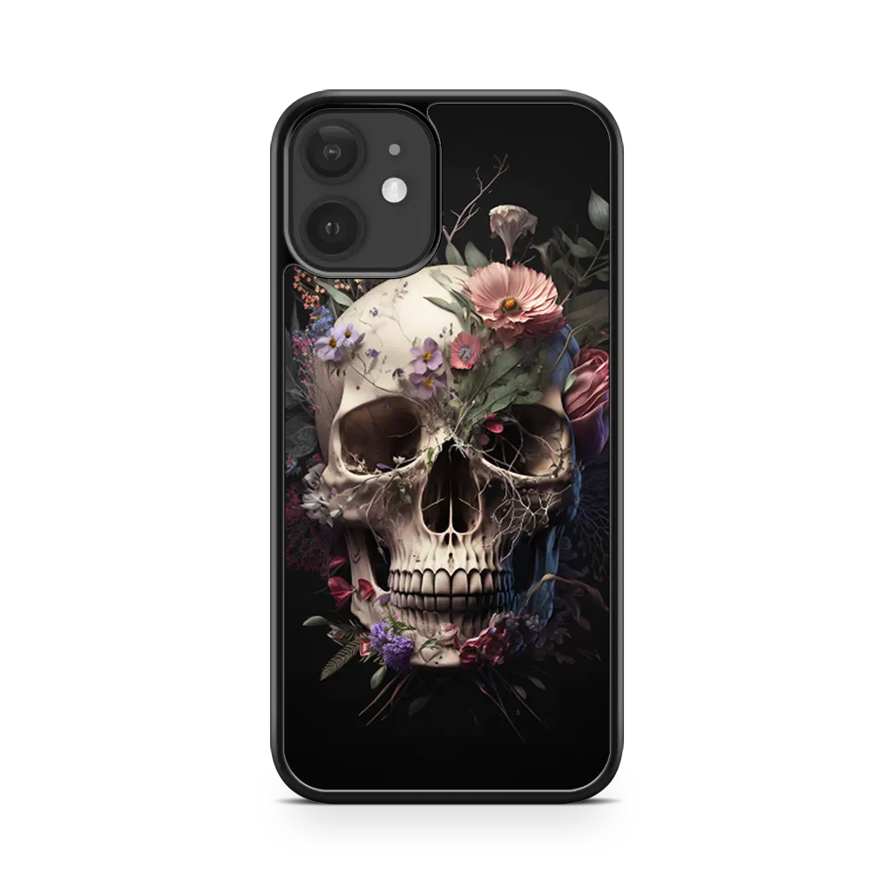 Floral Skull iPhone 11 Case