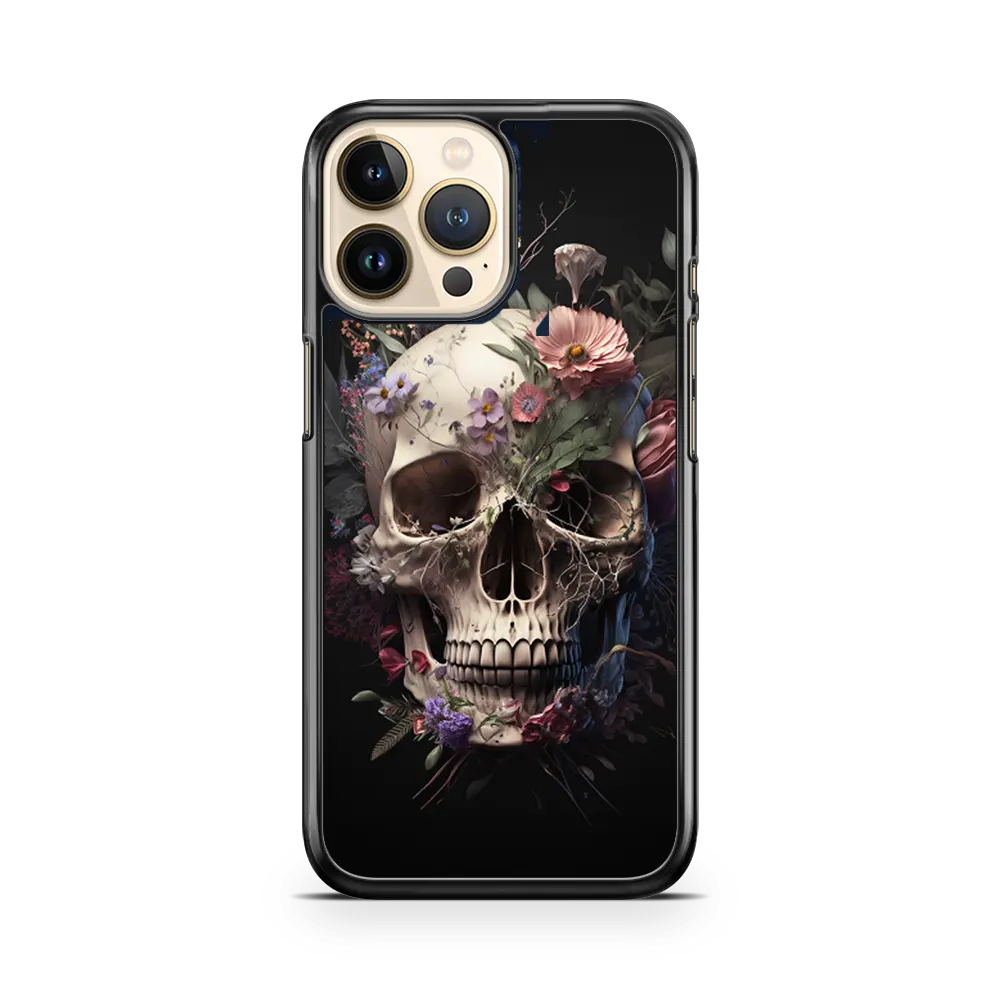 Floral Skull iPhone 11 pro Case