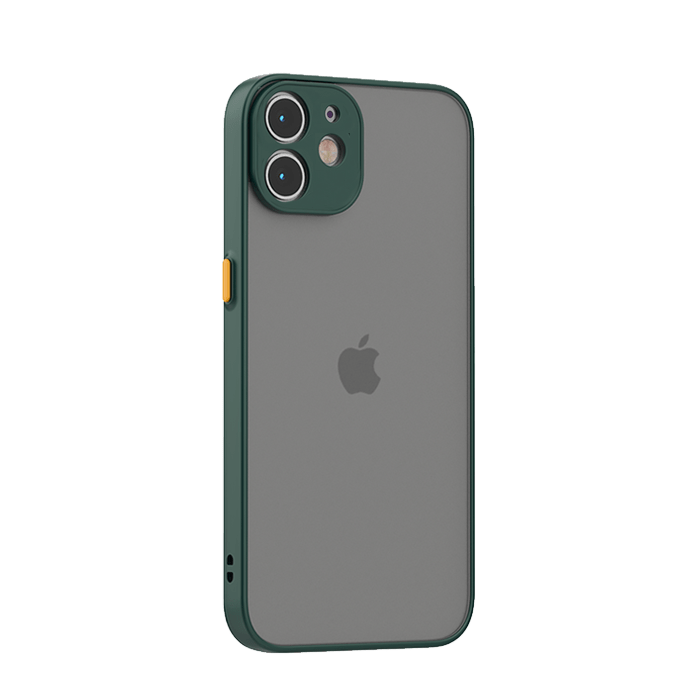 Frosted Shield iPhone 11 Case Green