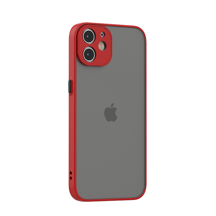 Frosted Shield iPhone 11 Case Red