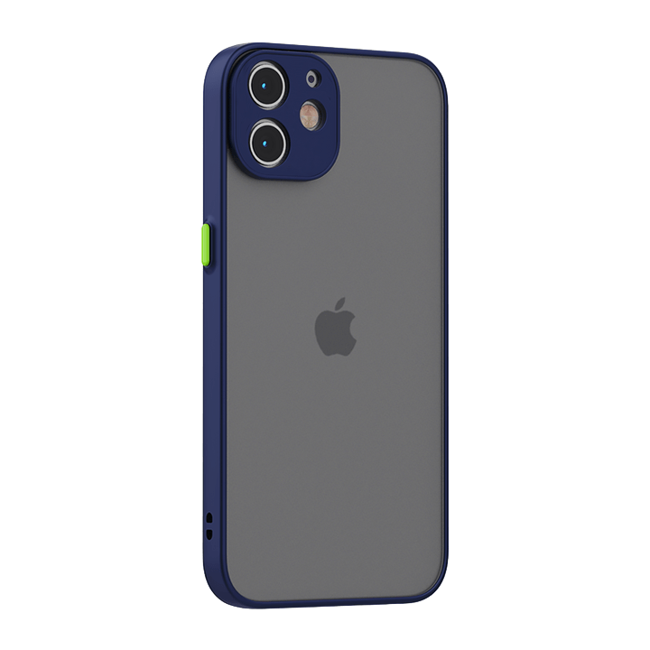 Frosted Shield iPhone 11 blue case