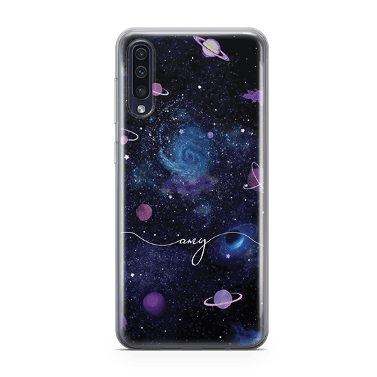 Galaxy Script Samsung A70 Case