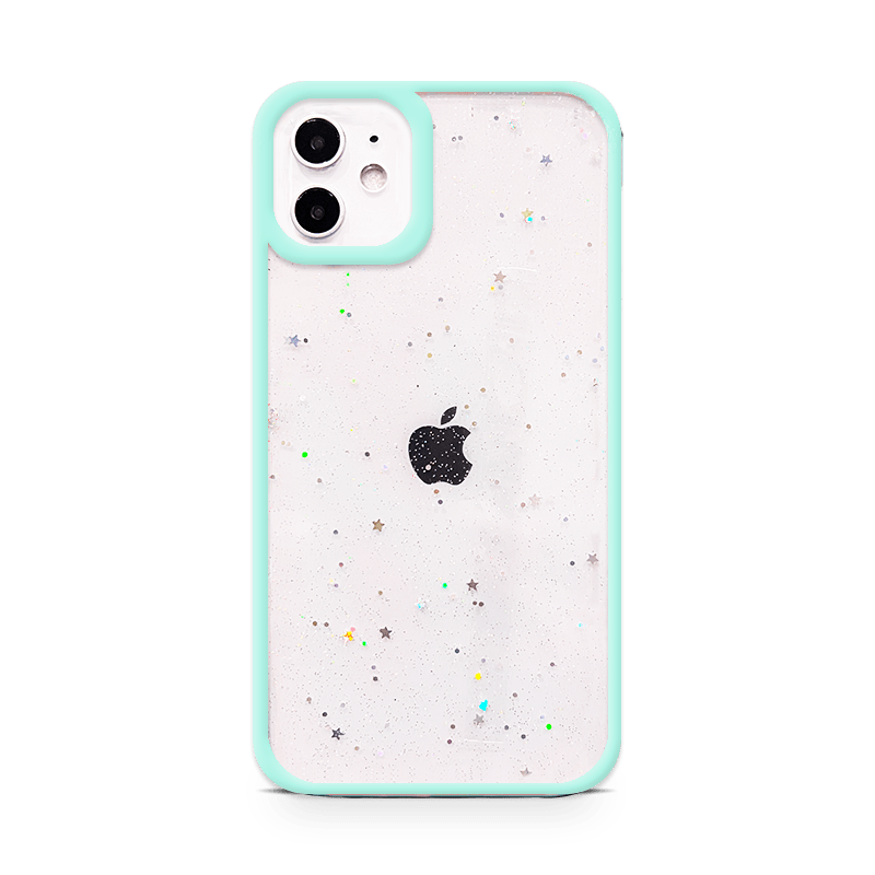 Glitter Bumper iPhone 11 case Mint