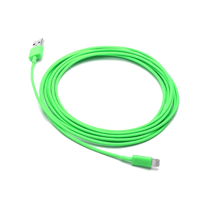 Green Lightning charging cable copy