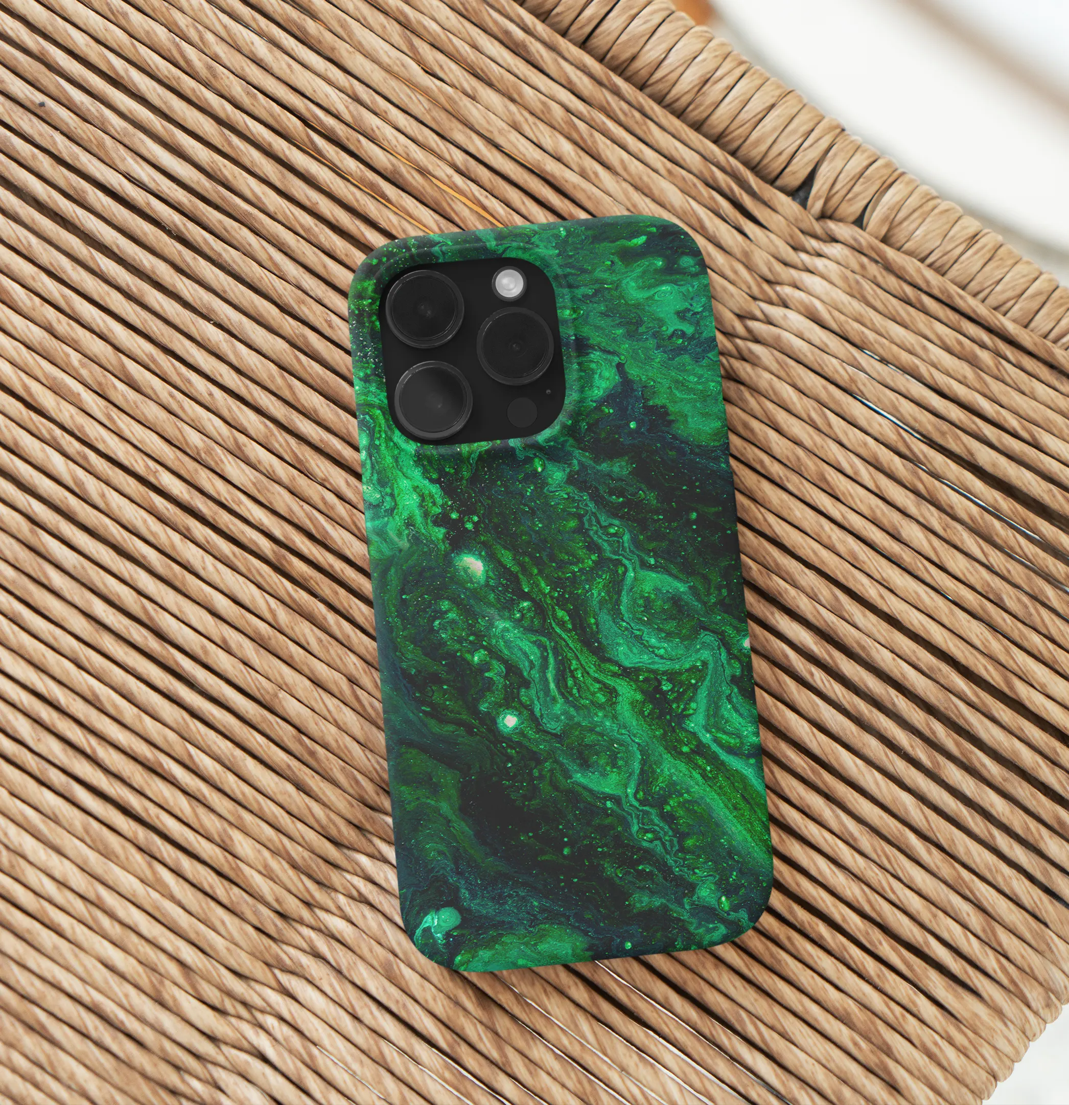 Green Twilight iPhone Case