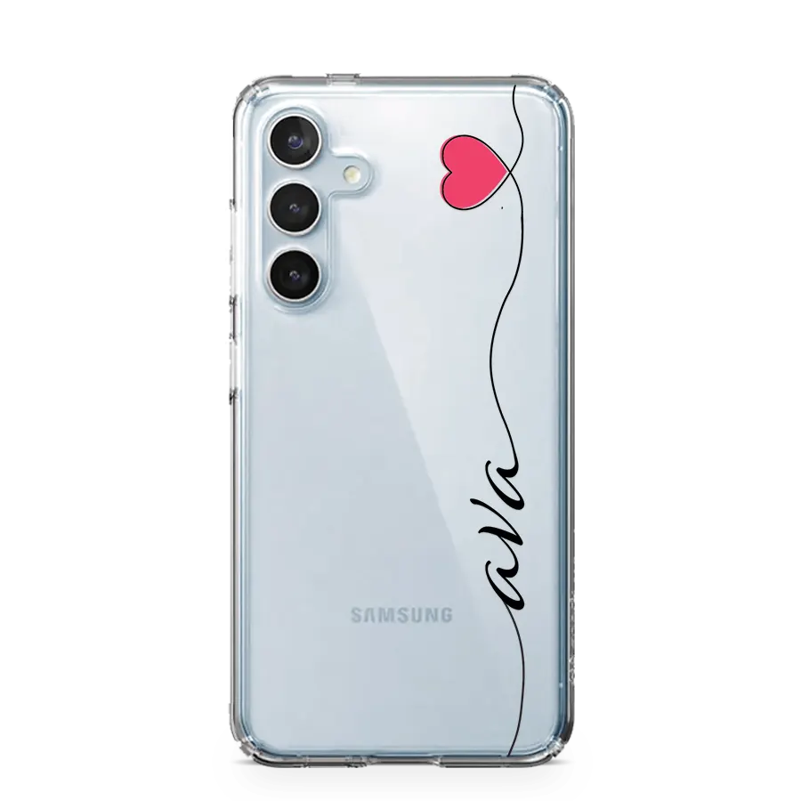 Handwritten Heart Samsung A55 Case