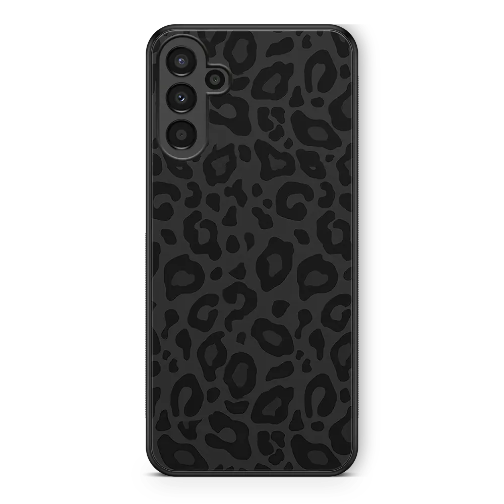 Noir Leopard Samsung A14 Case blank