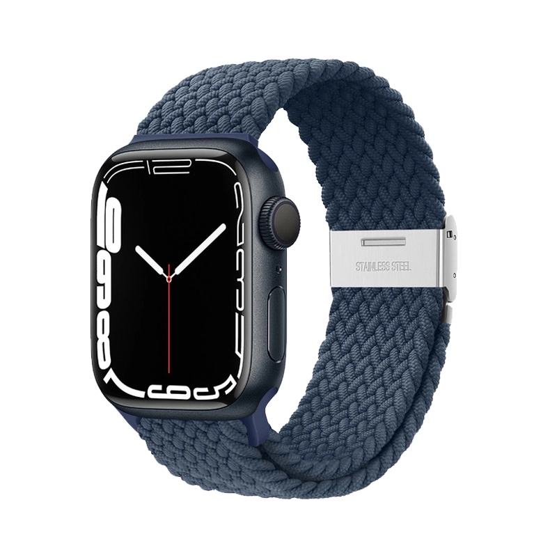 Nylon Apple Watch Strap Blue